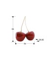 CEREZAS- FIGURA -ROJO